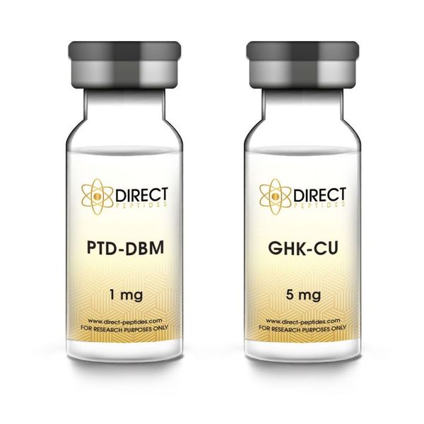 PTD-DBM GHK-Cu peptide stack