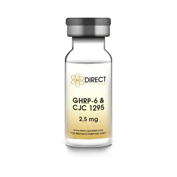 Buy GHRP-6 CJC-1295 DAC Blend Peptide Vial 2.5mg